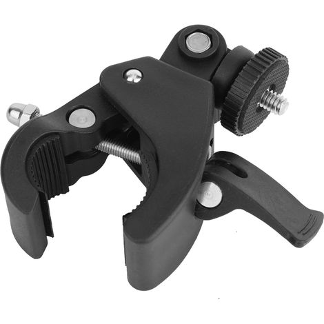 Morsetto per manubrio moto – Supporto per action camera GoPro – bicicletta – regolabile – sport
