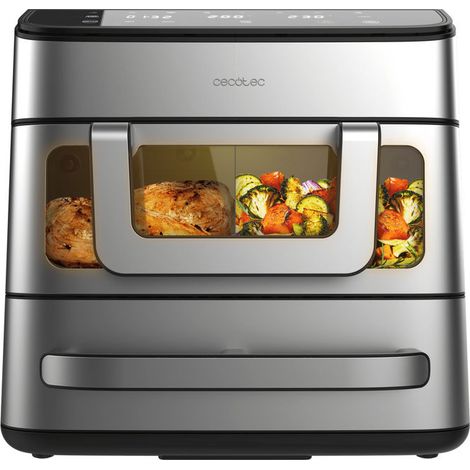 Cecotec Friggitrice Ad Aria E Forno Cecofry Foodcourt 18000 4Pizza 18L 2700W