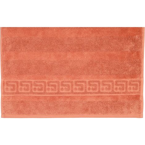 Asciugamano Noblesse 30x50 brick 387 spugna spugna 550g/m2 100% cotone Cawoe (1/2)