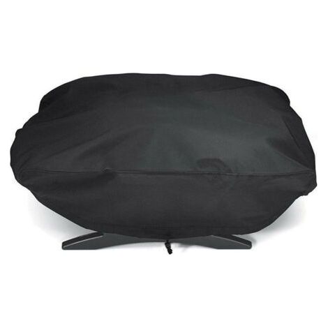 Housse de Gril Protection 210D pour Barbecue Weber Q1200 et 1000 à gaz, Compatible avec Les modèles Q1200, Q1400, Q1000, Q100, Q120, Baby Q, Anti-UV