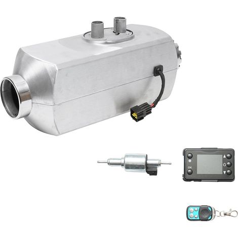 RISCALDATORE D’ARIA RISCALDATORI DA PARCHEGGIO PER L'AUTO RISCALDATORE PER AUTO 12V, 5KW, display LCD, con telecomando e candela Kyocera
