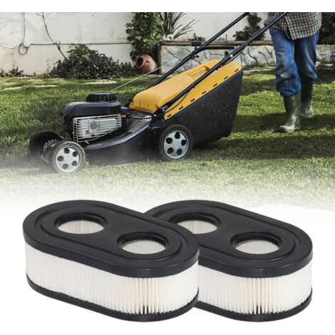 Kit di 2 filtri d'aria per tosaerba Briggs & Stratton serie 550E, 550EX Eco-Plus, 575EX. Sostituisce i codici 4247, 5432, 5432K. Codici pezzo motore: 798339, 798452, 593260, 093000er. (1/4)