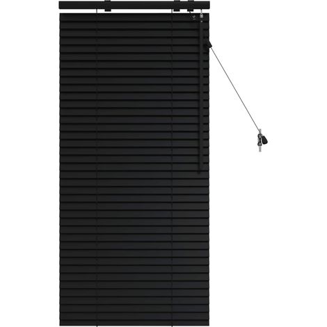 Tenda Veneziana Nero 55 x 130 cm 35 mm vidaXL (1/5)