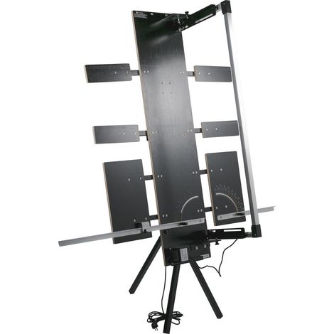 Machine Découpe Polystyrène 200W Découpeuse Mousse 115cm Coupe-Mousse 42cm Épaisseur 0-90° 6 Fils Chauffants 0,5mm 6 Plaques Latérales 1 Support pour Découper Matériaux Polystyrènes 179x42x15cm (1/5)