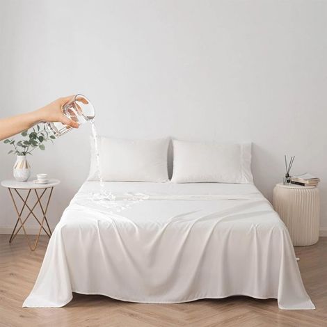 Cover-bed waterproof 200 x 254 cm  Fabric waterproof high quality  Protection for bed Queen Size  Cover sofa animals (1/5)