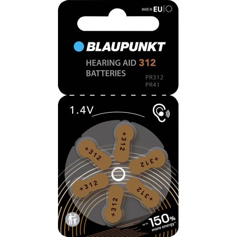 Blaupunkt Pile bouton PR41-312 6 pc(s) zinc-air