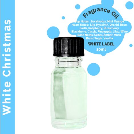 Huile Parfumée Noël Blanche 10ml - Marque Blanche- Vendu par 1