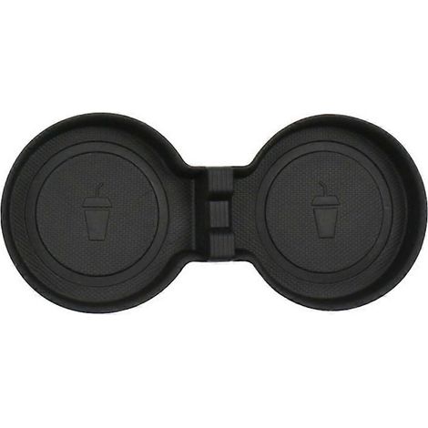 Tapis de sol antidérapant en TPE pour gobelets de voiture, avec emplacements pour porte-gobelets, compatible avec Tesla Model 3 Highland 2024 (accessoire intérieur). (1/5)