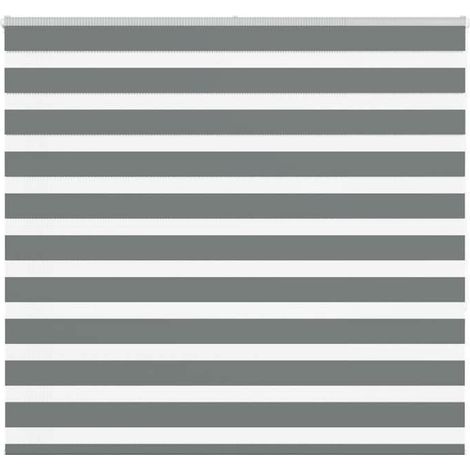 4014144 Store zèbre gris foncé largeur du tissu 160,9 cm polyester (1/5)
