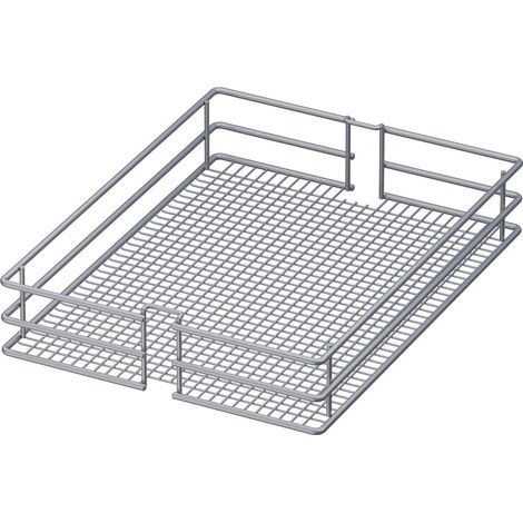 Vatuh Sagel VS-Tal Larder Einhängekorb Hochschrank Korb Saphir KB 300 mm silber