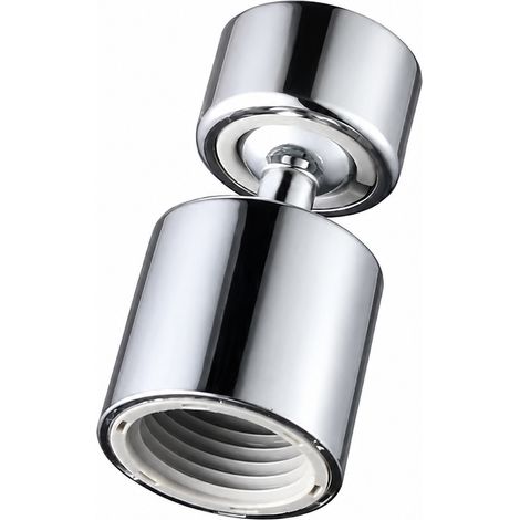 Embout de robinet de cuisine anti-éclaboussures 3 modes angle droit raccord cuivre argenté argent réf 2767 10,8 × 5,5 × 3,8 cm 50 g – Livraison gratuite