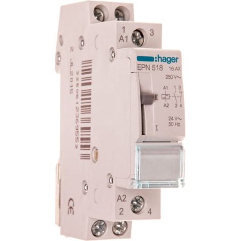 Télérupteur 1O+1F 24V - HAGEPN518