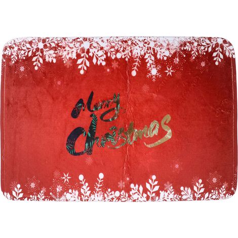 Tapis de Porte 41x60 cm Doux Confortable Respirant Anti-Poussière pour Salle de Bain Cuisine Type A (1/5)