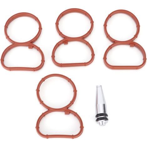 Bouchon de vidange Swirl Flap avec joints d'étanchéité pour moteur N47 2.0 D (1/5)