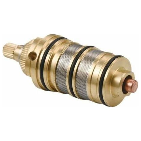 Cartouche Thermostatique et PoignéE en Laiton pour le Bain Douche pour Mitigeur MéLangeur Barre de Douche Robinet MéLangeur Douche Cartouche MéLangeur