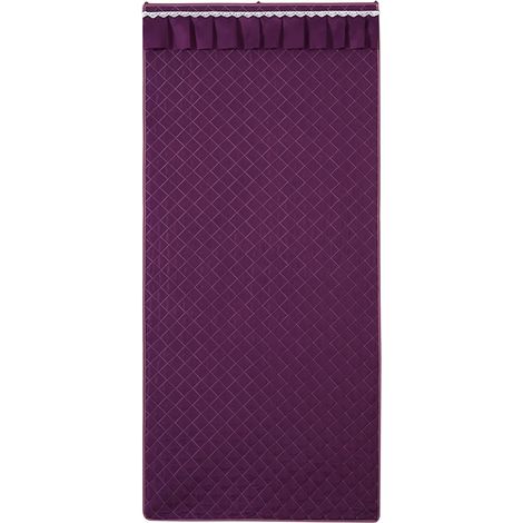Rideau Isolant Thermique Pour Porte - 80 x 200 cm - Tissu Épais avec Rembourrage Coton - Anti-Vent Anti-Eau - Fixation à Crochet et Velcro (1/5)