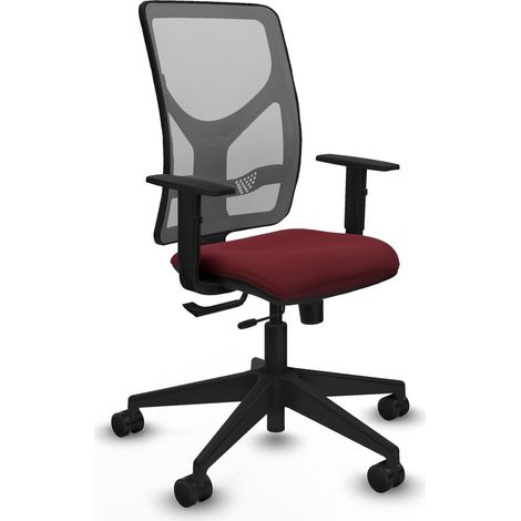Silla de oficina piqueras y crespo Motilla negro ergonómica (1/2)