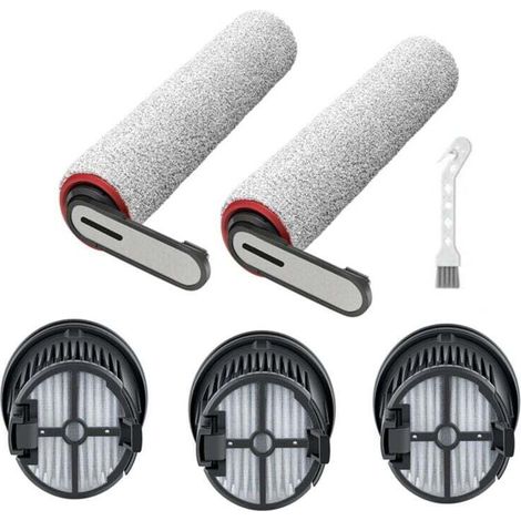 Pièces de Rechange Brosse Rouleau et Filtre HEPA pour Aspirateur H30 Ultra (1/4)