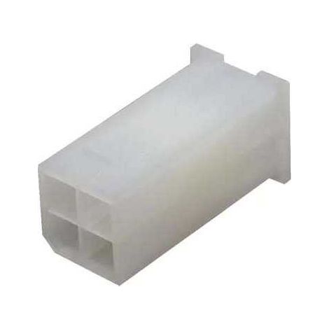 Connecteur Mini Fit femelle 2X2 Voies sans crochets de panneau
