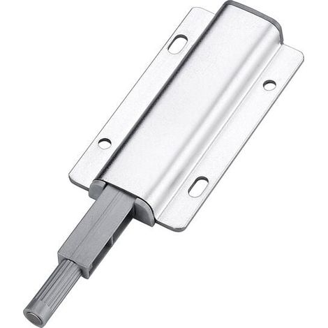 XVX Maniglia per Porta dell'Armadio Confezione da 5 Push to Open Magnete Cassetto Push Pull Ammortizzatore di Apertura della Porta per Sistema di Chiusura del Cassetto dell'Armadio in Alluminio (1/5)