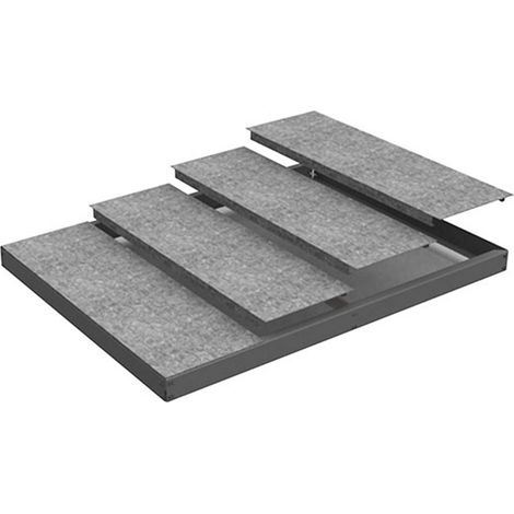 Estante Adicional SIMONRACK Ecoforte 1507 metal gris/Galvanizada
