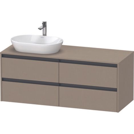 Duravit Ketho.2 Konsolenwaschtischunterbau wandhängend, (1/2)