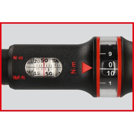 KS Tools 516.1622 Chiave Dinamometrica, ErgotorquePrecision con Attacco Utensili ad Innesto, 5-50 NM, 9X12 mm (1/3)