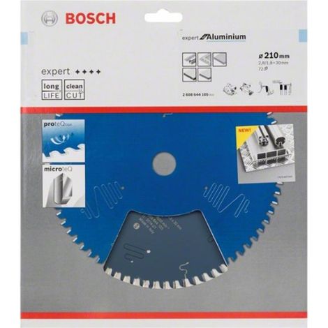 Bosch Expert Aluminium hoja de sierra circular 210 mm