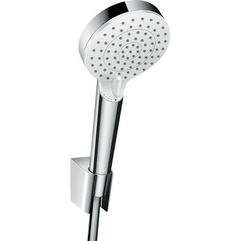 Set supporto a parete e doccetta Vario con flessibile per doccia 160 cm bianco/cromo - 26692400 (1/10)