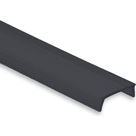 Difusor Negro Para Perfiles De Tira LED De 17mm (2m) (1/5)