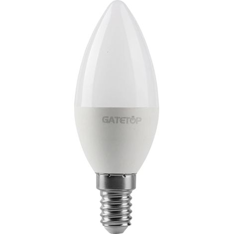 (C37 E14) Lot de 8 ampoules LED en forme de balle de golf, à économie d'énergie, AC110-220V, adaptées à la décoration intérieure.