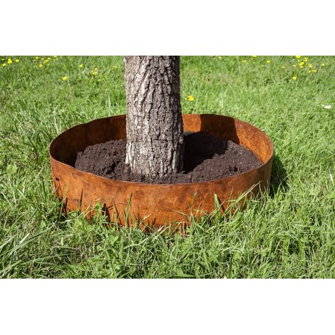 Gießrand Cortenstahl Ø 50 cm - Pro Stück
