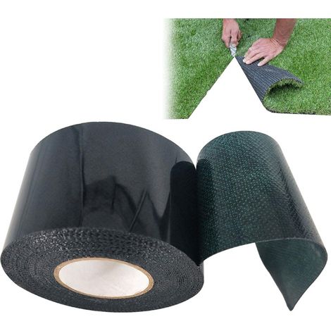 Ruban de Gazon Artificiel, Ruban à Joint pour Gazon, Gazon Artificiel Seam Ruban, 50mm x 5m Ruban Synthétique de Gazon, Bande Adhesive Gazon Synthetiqu, Double Face (1/5)
