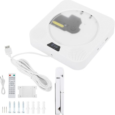 Q200 Enceinte Bluetooth portable, lecteur CD, appareil d'éducation prénatale, répéteur, lecteur CD mural (norme européenne) (1/5)