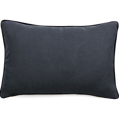 Housse de coussin PRELUDE en lin et coton 40x60 cm (1/5)