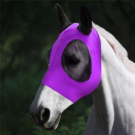 Tapis De Cheval Anti-moustique - Maille Respirante - Masque Intégré - Pour Protection Contre Insectes - 1 Pièce (1/5)