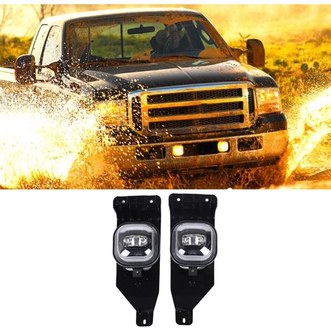 LED-Nebelscheinwerfer und Tagfahrlicht (ein Paar für links und rechts) passend für Ford F-250 und F-350 Super Duty 2005-2007 (1/5)