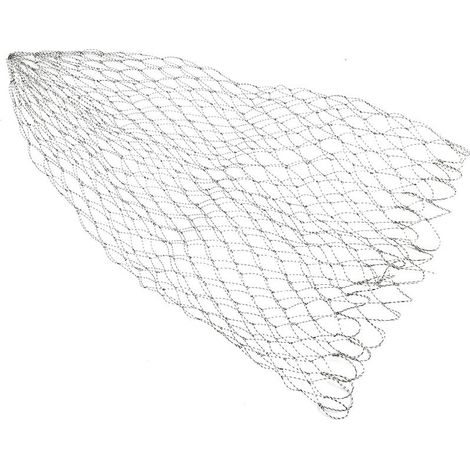 AMXCNOY Epuisette de Pêche en Maille Double Tressée, Filet pour Truite et Bar, Diamètre 60 cm (23.62 Pouces) (1/4)