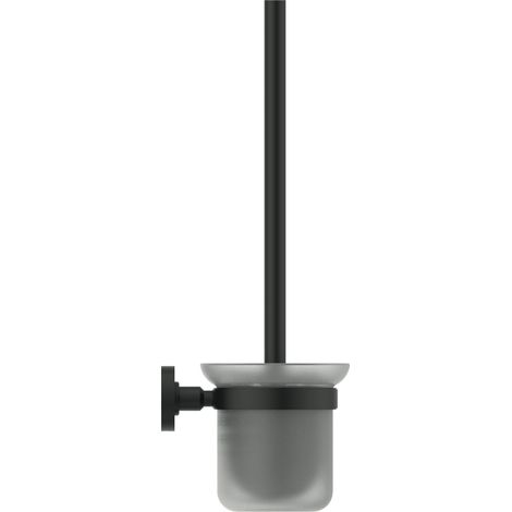 Ideal Standard IOM - Scopino WC con supporto, nero/vetro satinato A9119XG (1/2)
