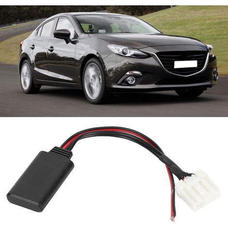 Adaptateur Bluetooth Voiture AUX sans Fil Câble Audio Compatible Mazda M6 M3 RX-8 MX-5 Transmission Musicale (1/5)