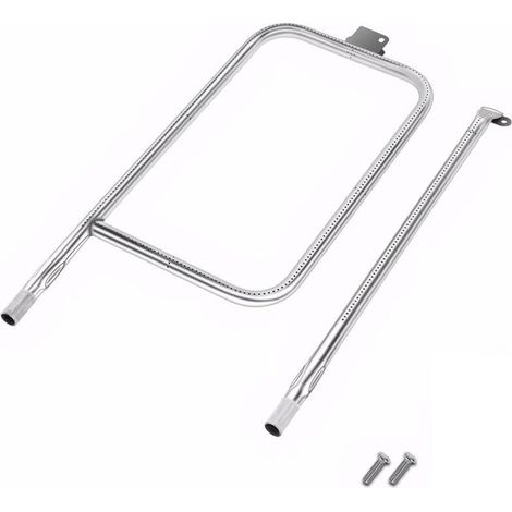 61.6 x 26.4CM Tube Brûleur 65032 pour Weber Q300 Series Q320, Q3000, Q3200, Acier Inoxydable Rampe Gazgrill Accessoire pour 404341, 57060001, 586002 (1/5)
