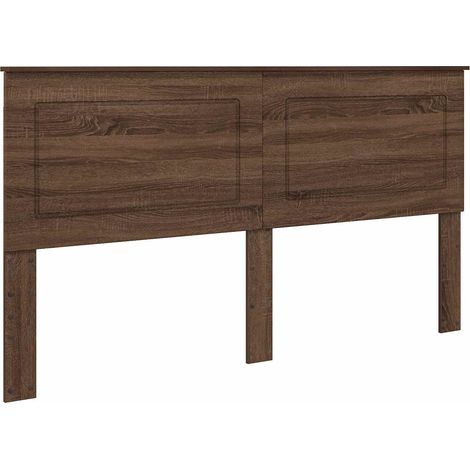 Maison Exclusive - Cabecero Roble marrón 100 cm Madera de ingenie (1/5)
