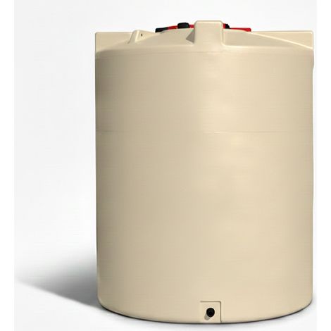 Plast'Up Rotomoulage – Cuve à eau de pluie 5000L – Aérienne en polyéthylène rotomoulé – Ultra-robuste et traité anti-UV – Installation facile avec kit de connexion