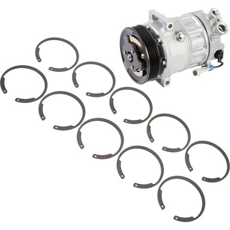 Kit de retenue de poulie d'embrayage de 1,5 mm d'épaisseur pour compresseur de climatisation 507 (50 pièces) (Référence : LR-IS037) (1/5)