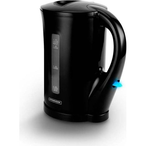 Kitchencook - Cosy Tea - Noir - Bouilloire électrique 1,7 L - 2200 W - ébullition Rapide (1/5)