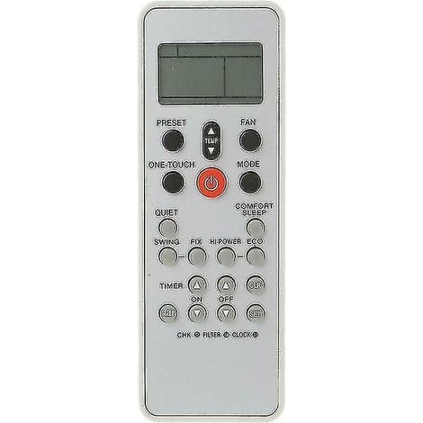 Fernbedienung für Toshiba WC-L03SE Klimaanlage – Material: ABS – Größe: 15,7 x 5,1 x 1,5 cm – Intuitive Bedienung (1/5)