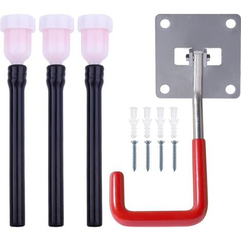Fuel Tank Vent Line  Garage Hooks - 3 Pack Fuel Tank Vent Line Compatible with Stihl 021 023 025 MS250 028 029 MS290 038 048 Chainsaw, Heavy-Duty Utility Adjustable Hooks for Wall Storage (1/5)