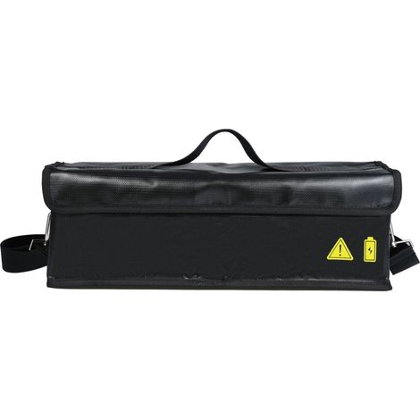 Irovami Sacoche batterie ignifugée – LiPo, 41x12x13cm – Idéal pour transport, voyage, sécurité (1/5)