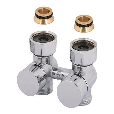 JS ANSCHLUSSARM. DESIGN PLUS,DG-F 2R-SYS,KONUS,DN15,UE-MU3/4,WEISS
