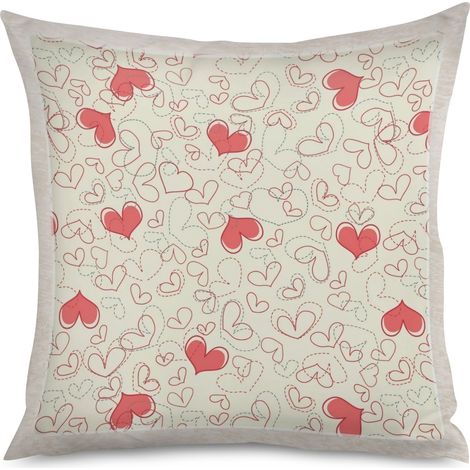 Housse de Coussin with cœurs pastel, douceur garantie (1/5)